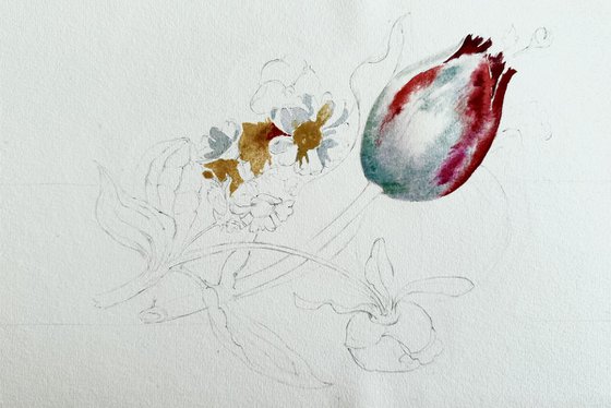 Whisper of a blooming silence