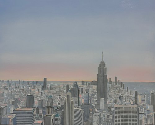 Manhattan Skyline by Emma Loizides