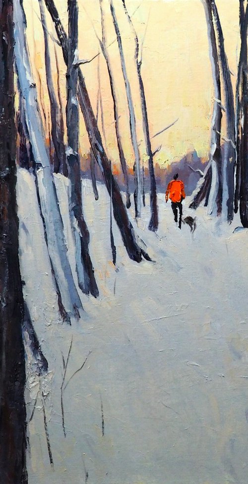 Winter landscape by Yuanyuan Liu