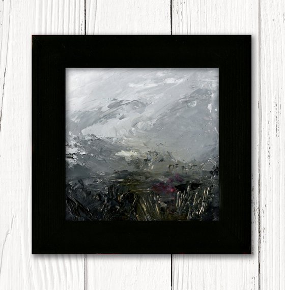 Mystic Journey 5 - Framed Landscape Painting by Kathy Morton Stanion