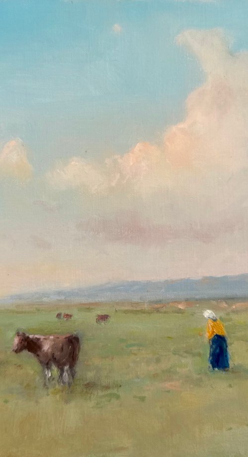 Cows by Karen Darbinyan