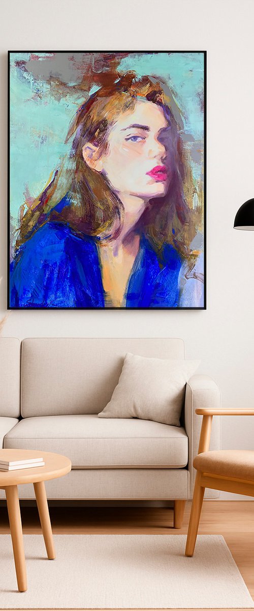 In Blue by Tetiana Shendryk