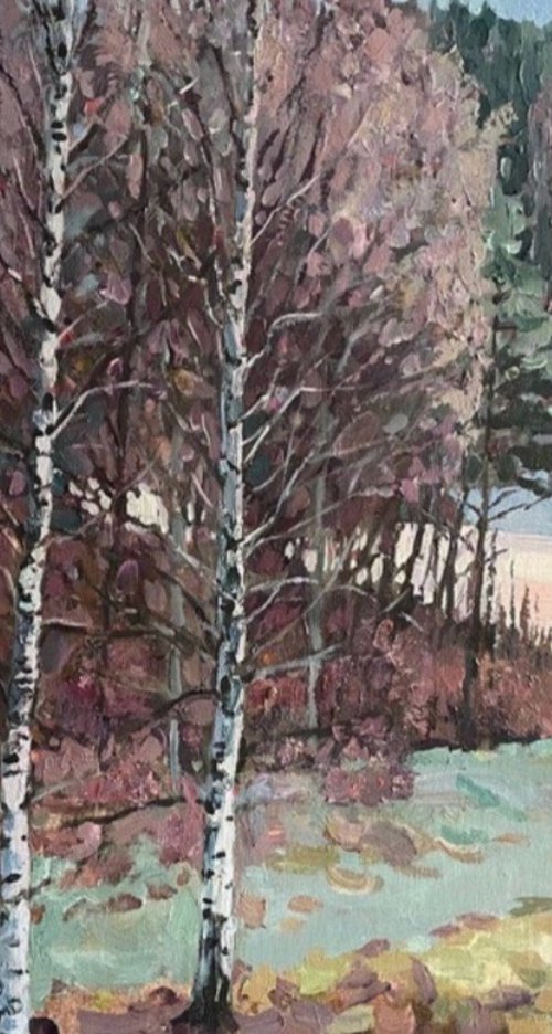 Autumn silence by Nadezda Stupina