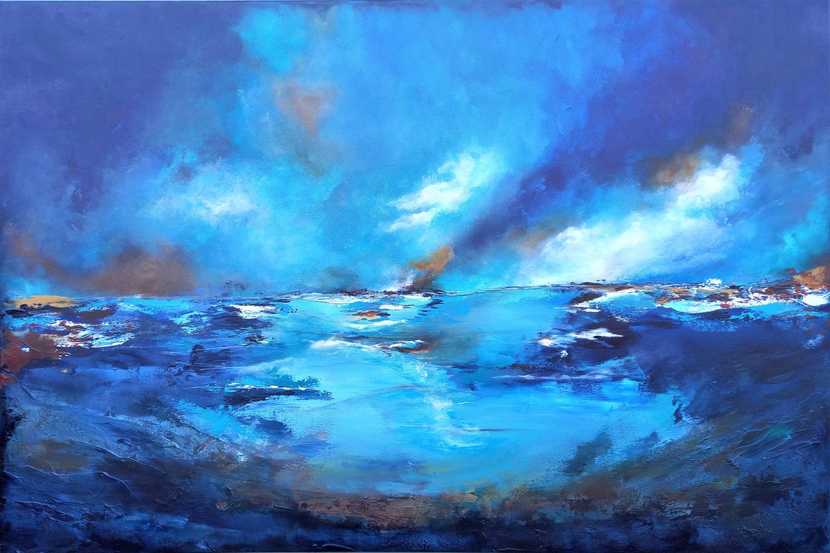 Moonlit Ocean by Susan Wooler