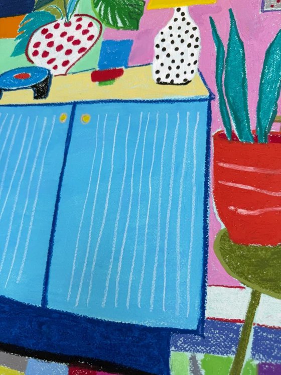 The Blue Cabinet and the Language of Patterns