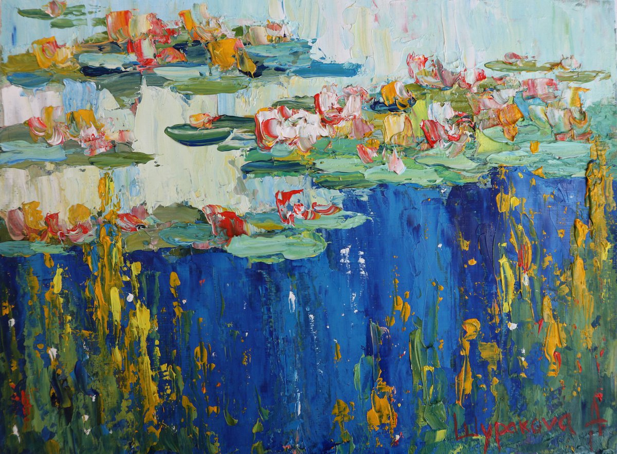 Water Lily Pond by Anna Shurakova