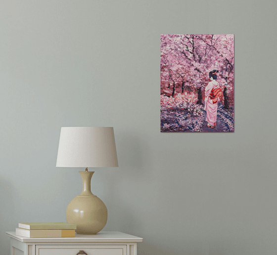 Blooming cherry