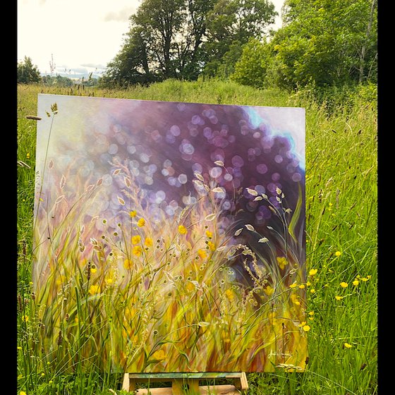 'Intuition'- Wild Meadow Painting
