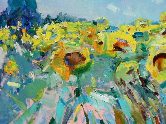 "  Sunflowers"