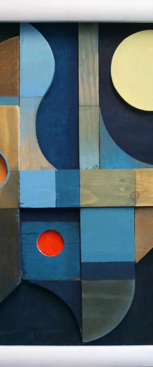 Sympathetic Forms II  (Relief Construction) by Liam Hennessy