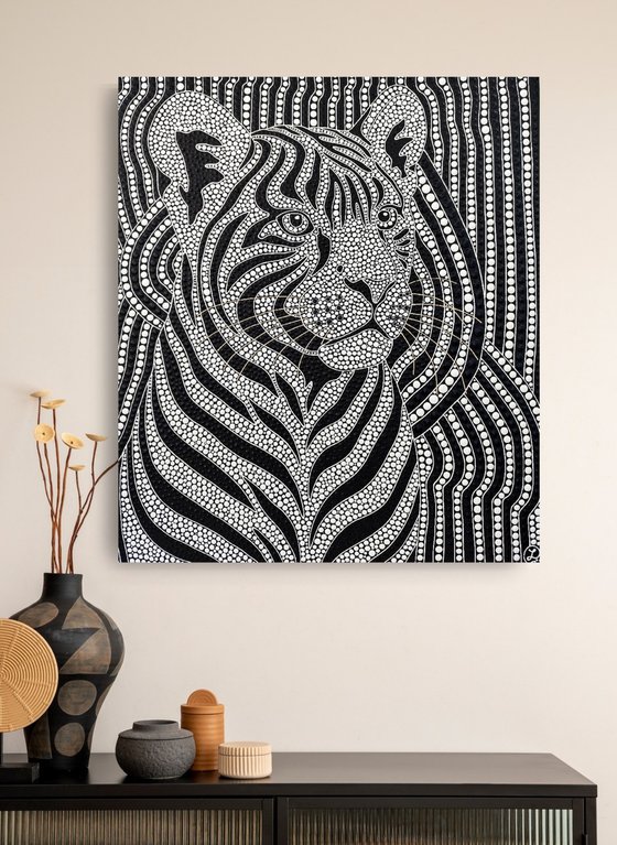 Psychedelic Tiger