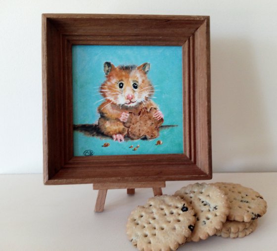 Hamster and Biscuit