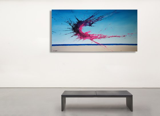 Summer Phenomenon (Spirits Of Skies 128172) (160 x 80 cm) XXXL (64 x 32 inches)