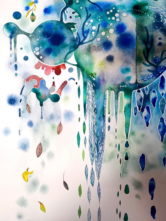 Geoflora di un' alba vegetale