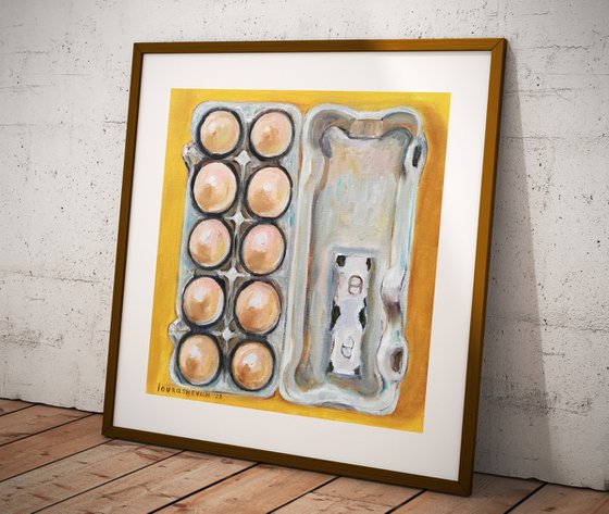 Eggs in a Carton