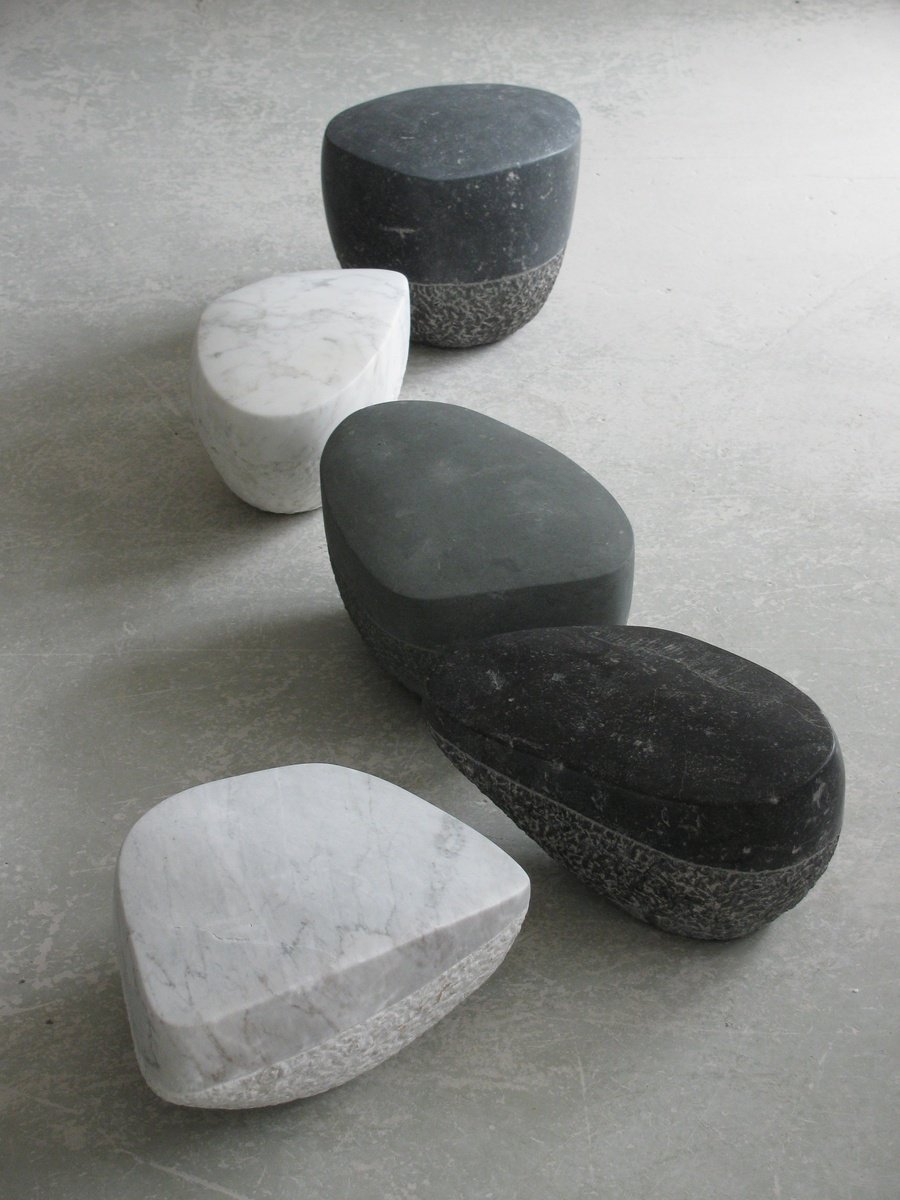 Organic Stone Sculpture , Stepping Stones By Fieke De Roij, 59 X 10, Artwork For Sale On Artfinder