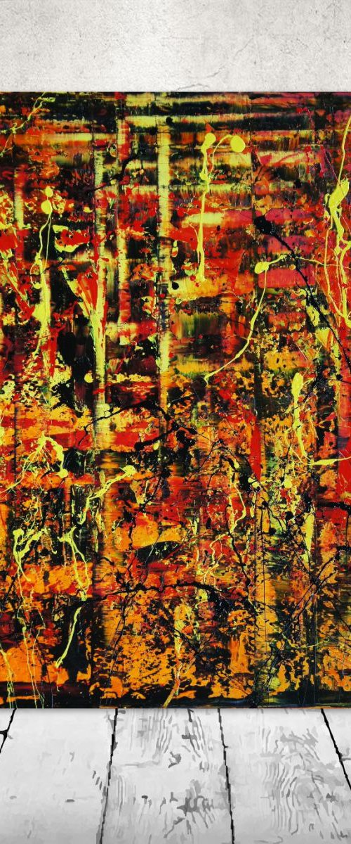 Desire (Red Guitar On Fire) by Ansgar Dressler