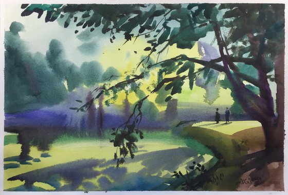 Walking in the park