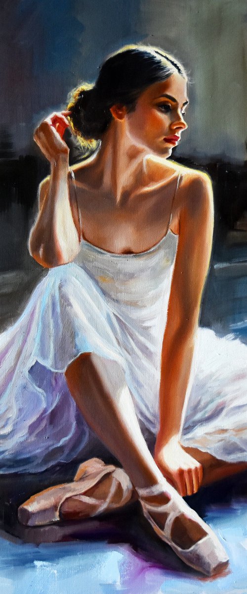 A ballerina portrait by Serghei Ghetiu