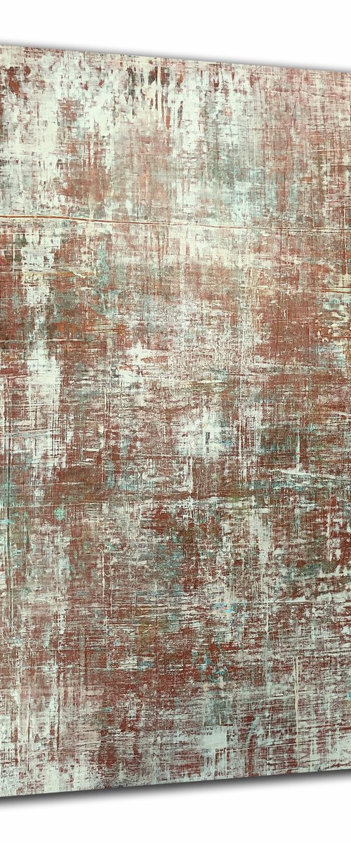 Brick & Mortar (54x54in) by Robert  Tillberg