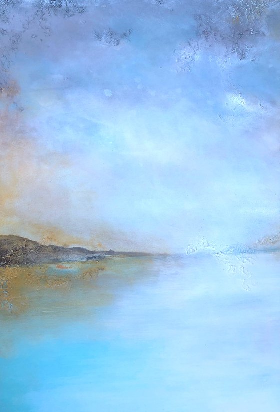 calm bay (100 x 100 cm) Dee Brown