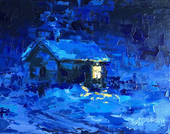 "Winter evening"