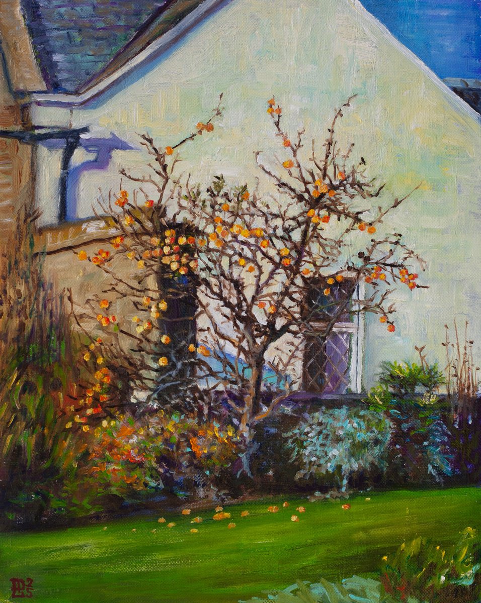 Photorealistic Landscape Oil Painting By Liudmila Pisliakova, 9 X 12", Broughty Ferry Nook, Original Artwork