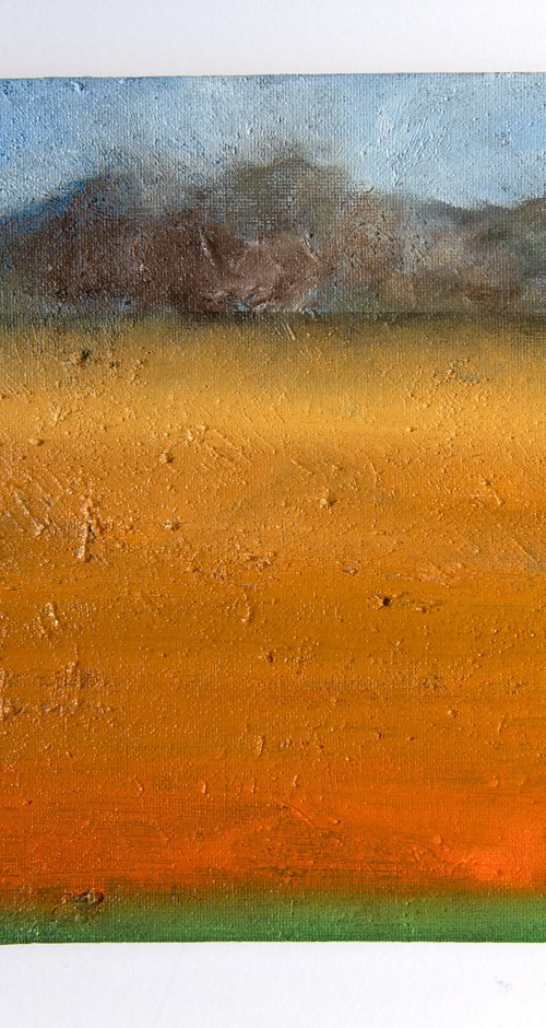 Orange Landscape by Elizabeth Anne Fox