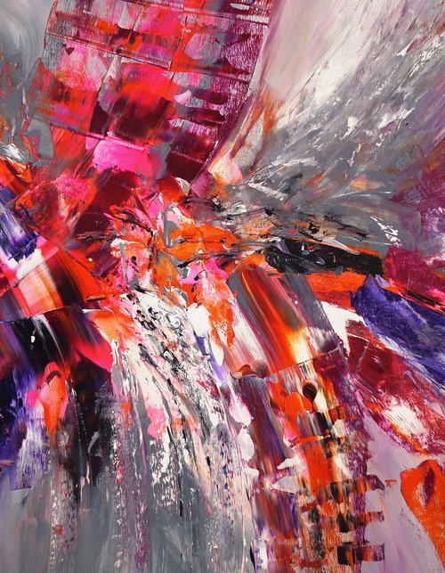 Anthracite Magenta L 1 by Peter Nottrott