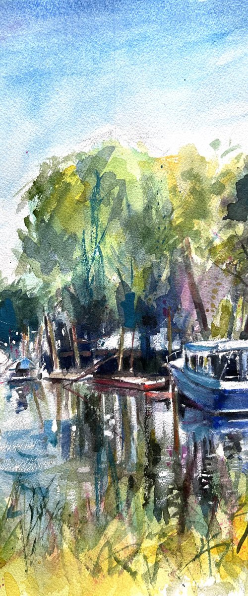 Inlet on the Henry Hudson Trail by Jimmy Leslie