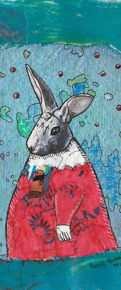 Red rabbit by Pavel Kuragin