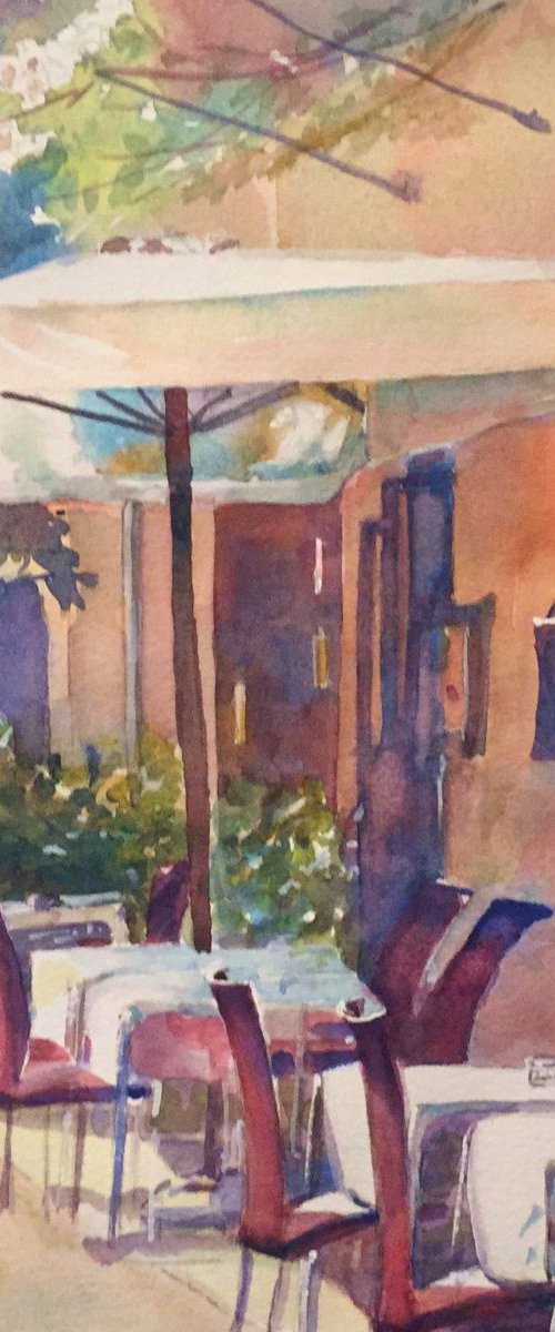 Venetian Cafe by Bronwen Jones