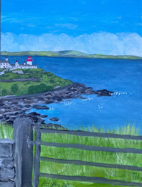 Ireland- Roches Point Lighhouse by Alan Horne Art Originals