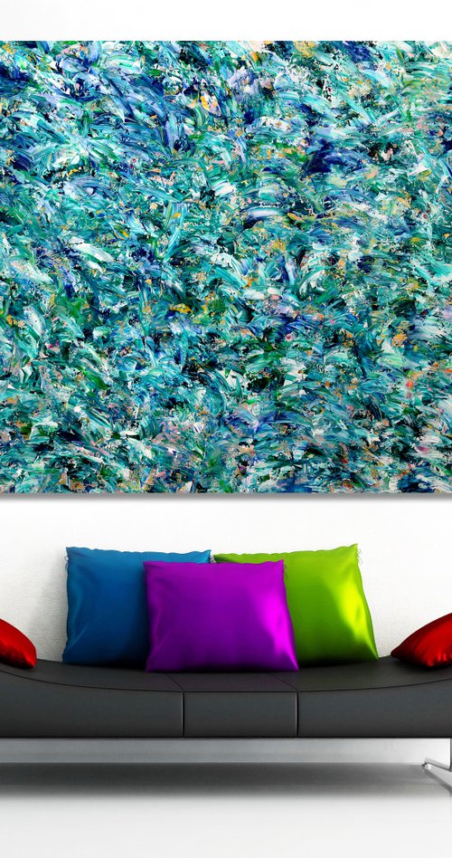 Blue into Green by Estelle Asmodelle