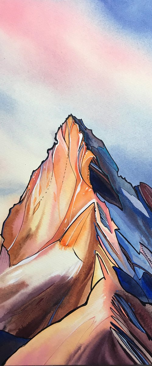 Matterhorn. by Alla Vlaskina