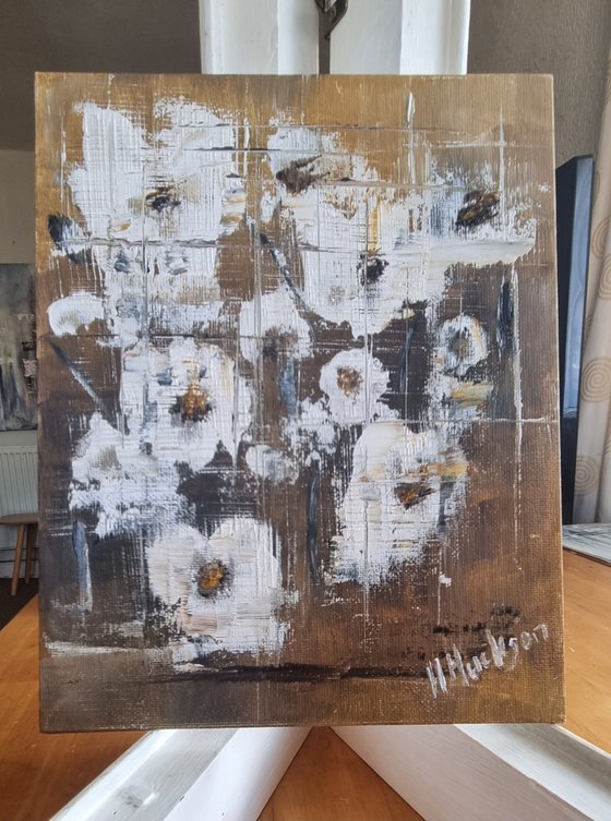Traces of White - Oils