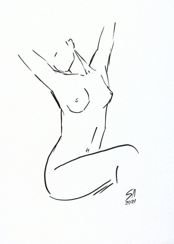 Nude Sketch 21.04