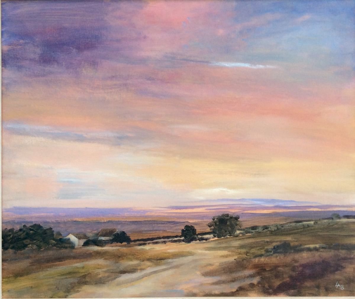 Moorland Sunset by Linda Bartlett