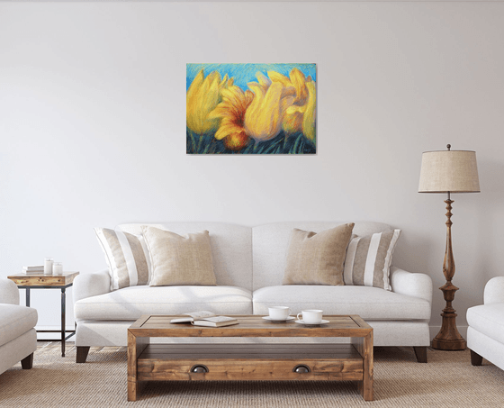 Tulips Yellow 4