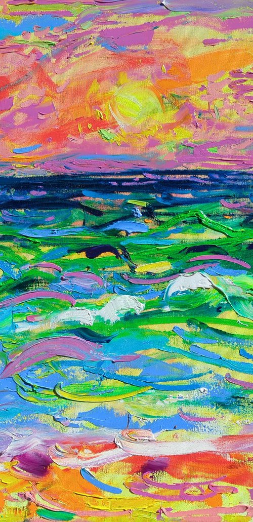Sunset by Helen Shukina