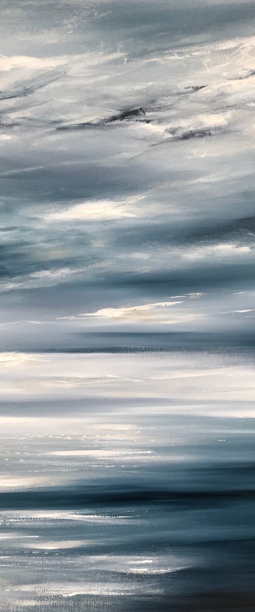 'Stormy seascape’ by ANNA KULAK