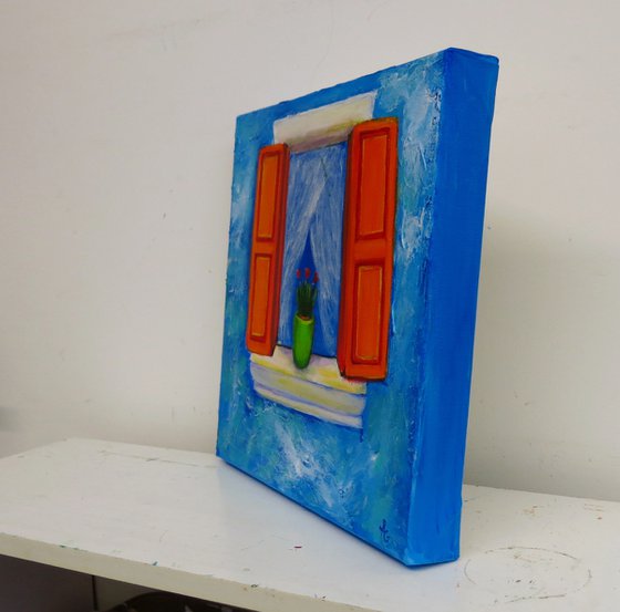 Colourful Window in Burano 2