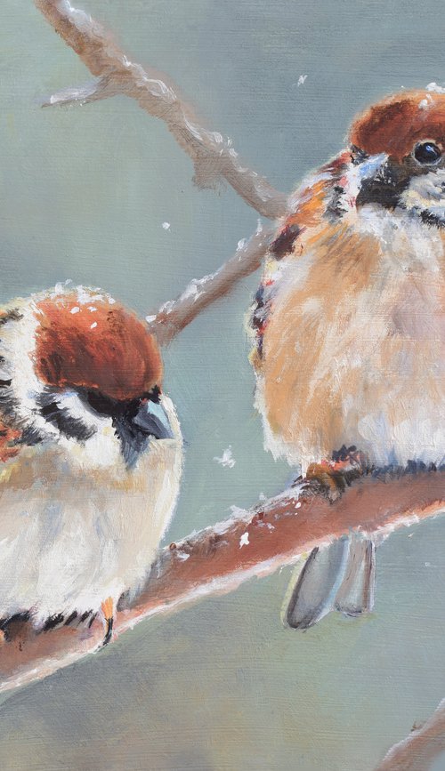 ‘Singing duet’ by Lucia Verdejo