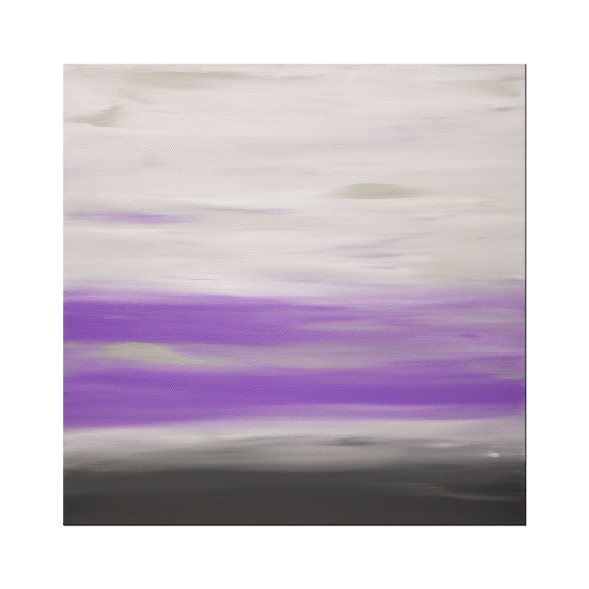 Abstract Acrylic Painting By Hilary Winfield, 20 X 20, Sunset 63, Original Artwork