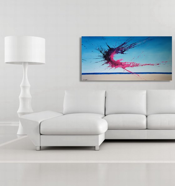 Summer Phenomenon (Spirits Of Skies 128172) (160 x 80 cm) XXXL (64 x 32 inches)