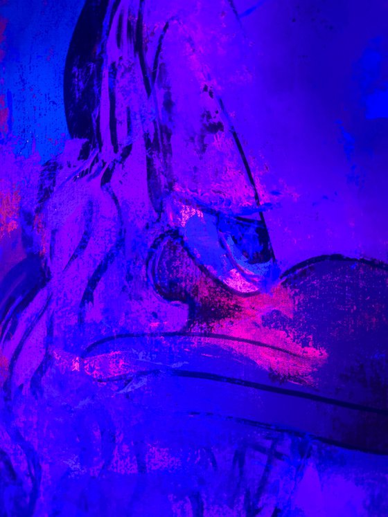 Mona Duck portrait by scrooge da vinci