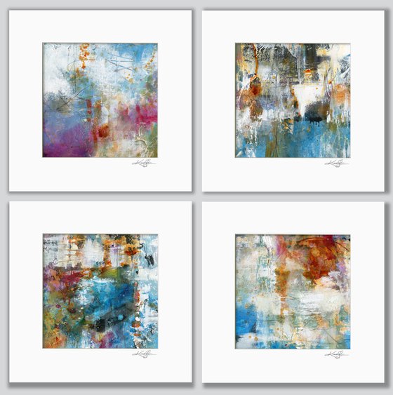 Magical Things Collection 2 - 4 Abstract Paintings