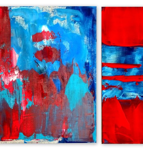 Just blue and red 2 by CB.