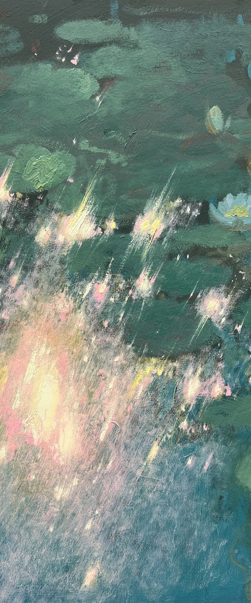 Water Lilies VI by Andrii Kovalyk