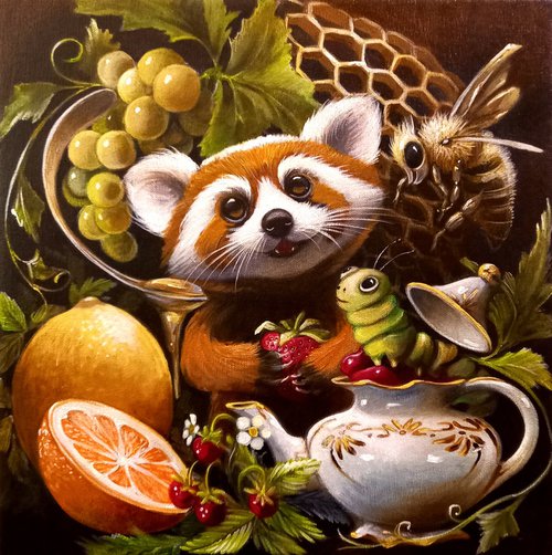 A lots of fruit and a bit of honey by Valentina Toma' aka Zoe Chigi